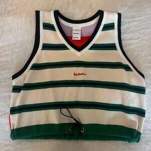 Urban Outfitters iets frans Striped Sweater Vest